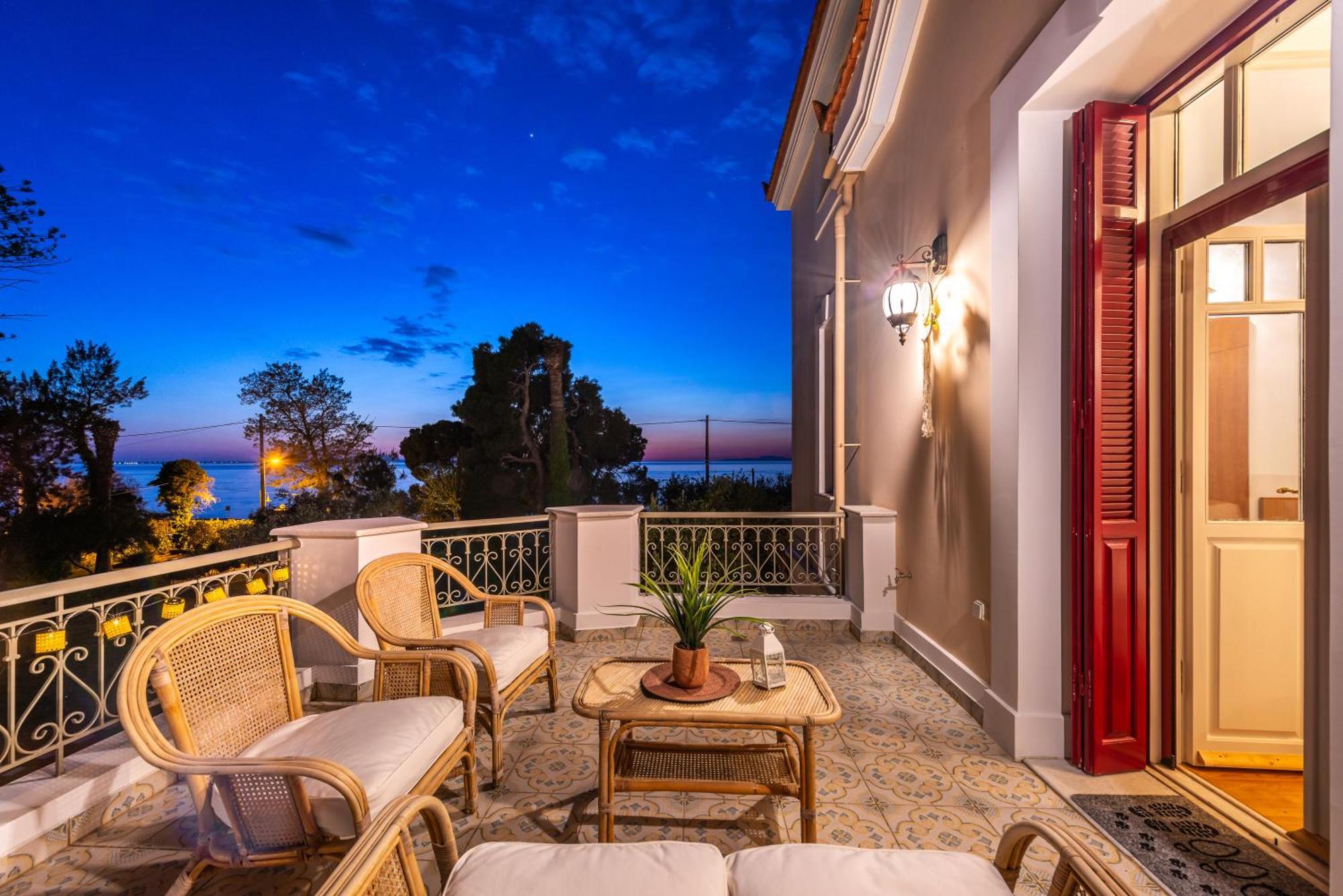 Sunset English Villas Paralía Szoba fotó
