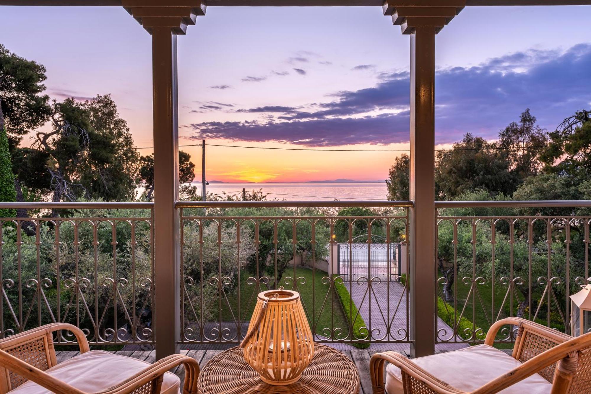 Sunset English Villas Paralía Szoba fotó